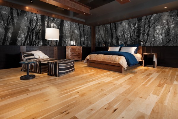 : Hickory Hardwood Flooring Bedroom Cheap