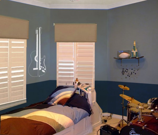 : Small Boys Bedroom Themes Paint