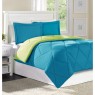 Attractive-blue-green-bedroom-lime-bedding-ideas