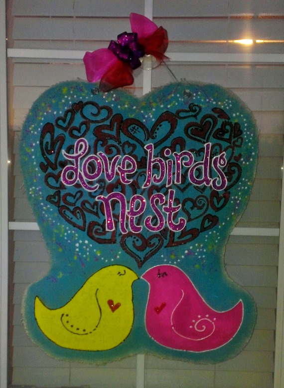 : Bird's Nest Door Hangers