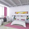 Comfortable-Pink-Girls-Bedroomwith-White-Pretty-Bedroom
