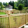 Decoration wood picket fence styles