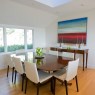 Elegant-Wood-Table-and-White-Chairs-in-Contemporary-Dining-Room-ideas