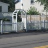 Wood-Picket-Fence-with-Arbor