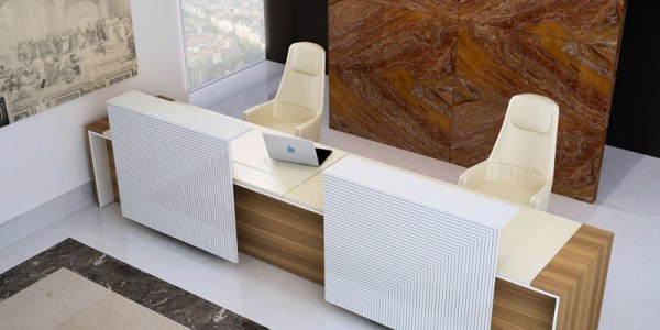 Reception Counter Sectional Desk