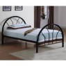 metal twin bed frame headboard