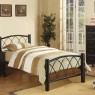 metal twin bed frame headboard ideas